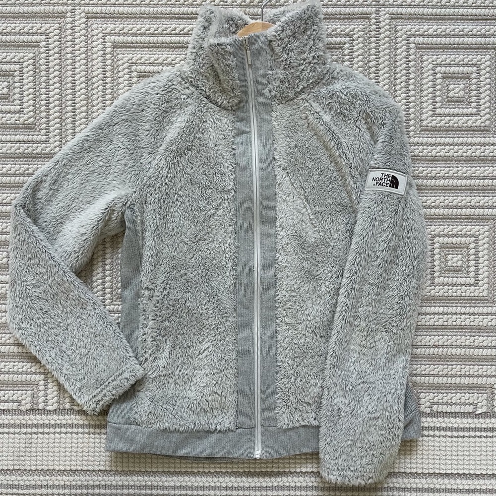 Northface Furry Fleece silver gray